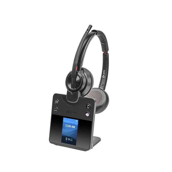 HP Savi 8420 Office Stereo Microsoft Teams Certified DECT 1880-1900 MHz Headset-EURO