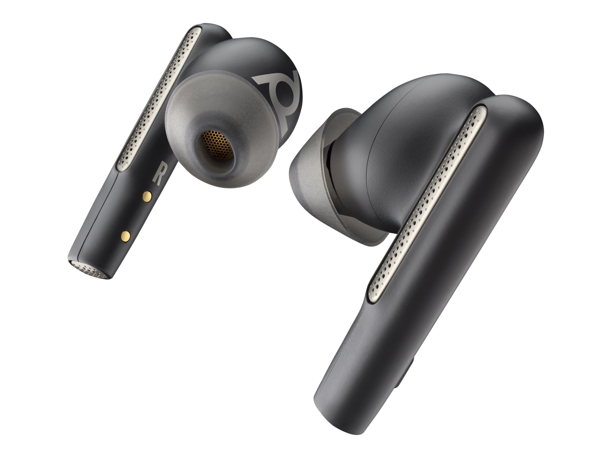 HP Poly Voyager Free 60/60+ Microsoft Teams Certified Black Earbuds (2 Pieces)