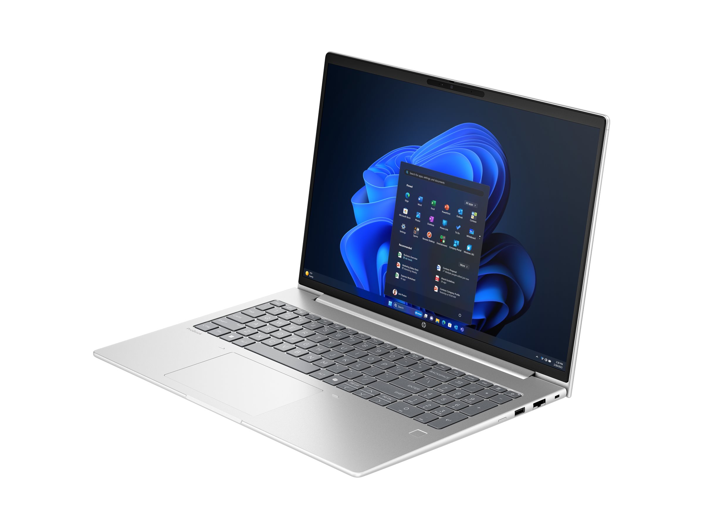 HP ProBook 4 PB4G1ah16 R5-220 16 16GB/512 PC NX AMD Ryzen™ 5 Laptop 40.6 cm (16") WUXGA DDR5-SDRAM 512 GB SSD Wi-Fi 7 (802.11be) Windows 11 Pro AI PC Silver