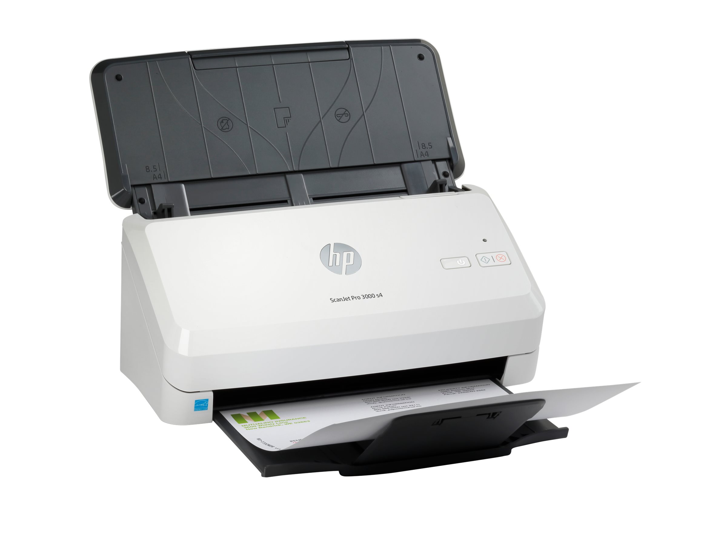 HP Scanjet Pro 3000 s4 Sheet-fed scanner 600 x 600 DPI A4 Black, White