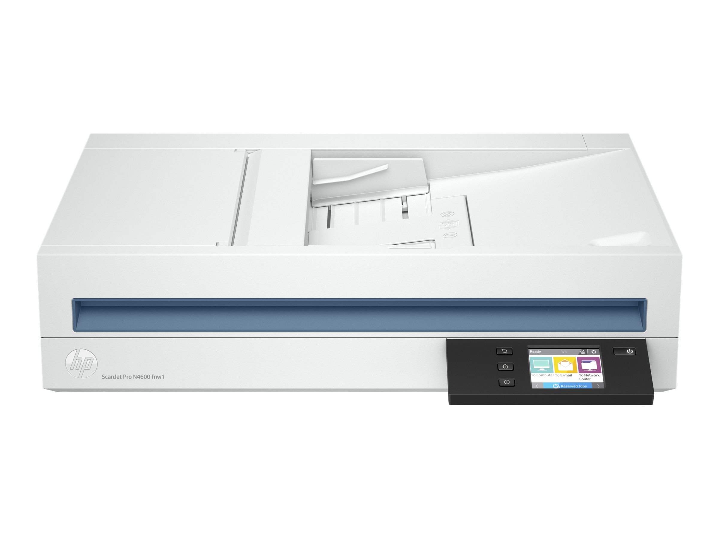 HP Scanjet Pro N4600 fnw1 Flatbed & ADF scanner 1200 x 1200 DPI A5 White