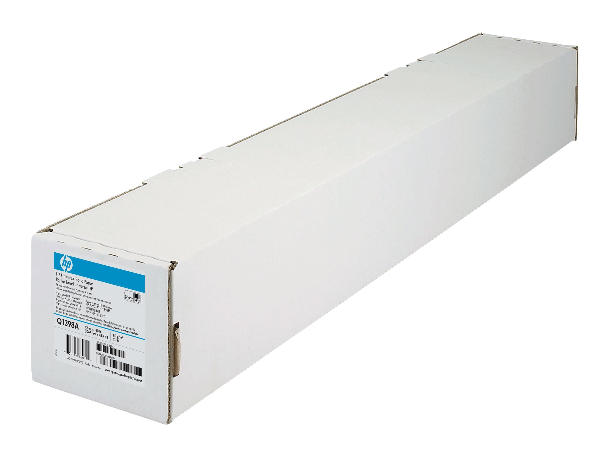 HP Universal Bond Paper Roll A0 42inch 106.7cm x 45.7m 80g/m2