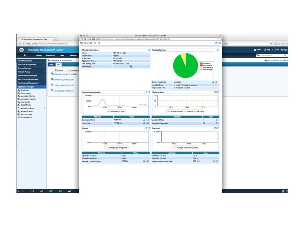 HPE IMC APM SW Mod Add 25-monitor E-LTU
