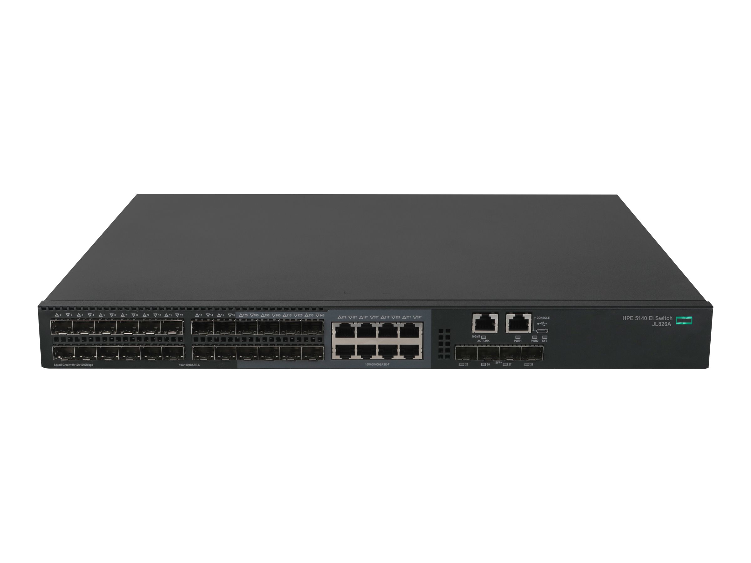HPE Networking Comware Switch 24G SFP w/8G Combo 4SFP+ EI 5140