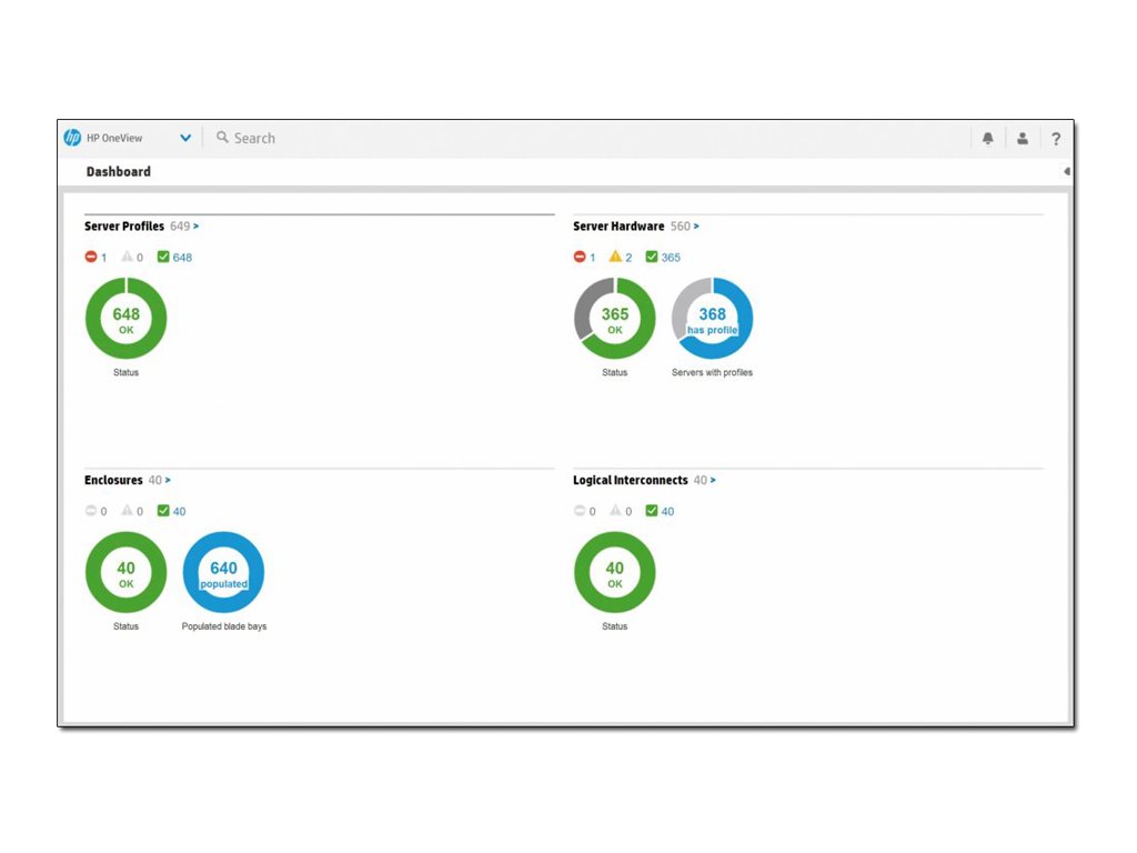 HPE OneView Adv with iLO Adv incl 3yr 24x7 Supp Track 1 Svr Lic. Tracking licenses for customers with an Activation Key Agreement