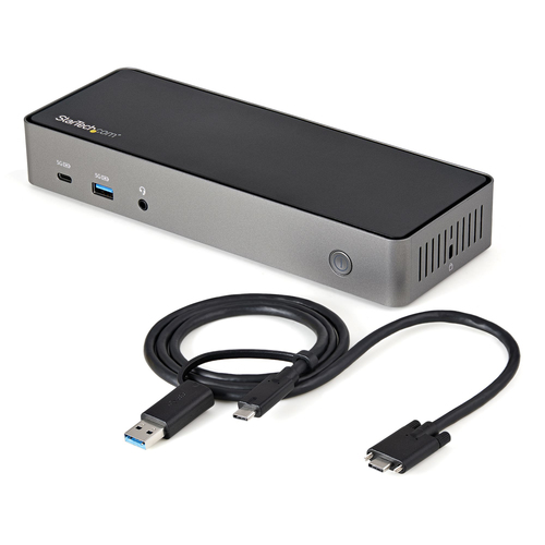 HYBRID USB-C AND USB-A DOCK TRIPLE 4K 60HZ DP/HDMI - 85W PD