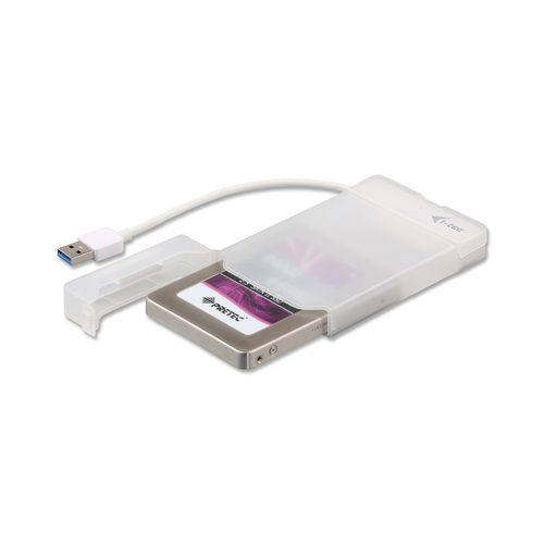 I-TEC USB 3.0 CASE HDD SSD EASY EXT 2.5IN SATA I/II/III WHITE
