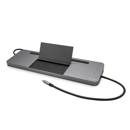 I-TEC USB-C 3XLCD DOCK W/ PD85W METAL LOW PROFILE 3X LCD DOCK