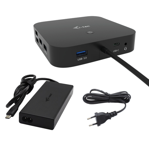 I-TEC USB-C HDMI+2X DP CHARGER I-TEC DOCK PD 100WCHARGER 112W