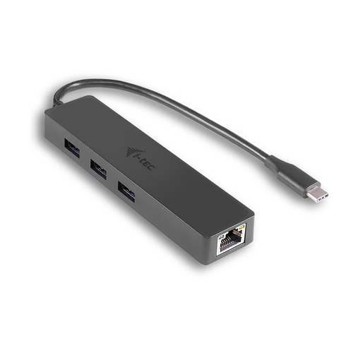 I-TEC USB-C SLIM HUB + GLAN USB-C 3 PORT HUB USB 3.0 + GLAN