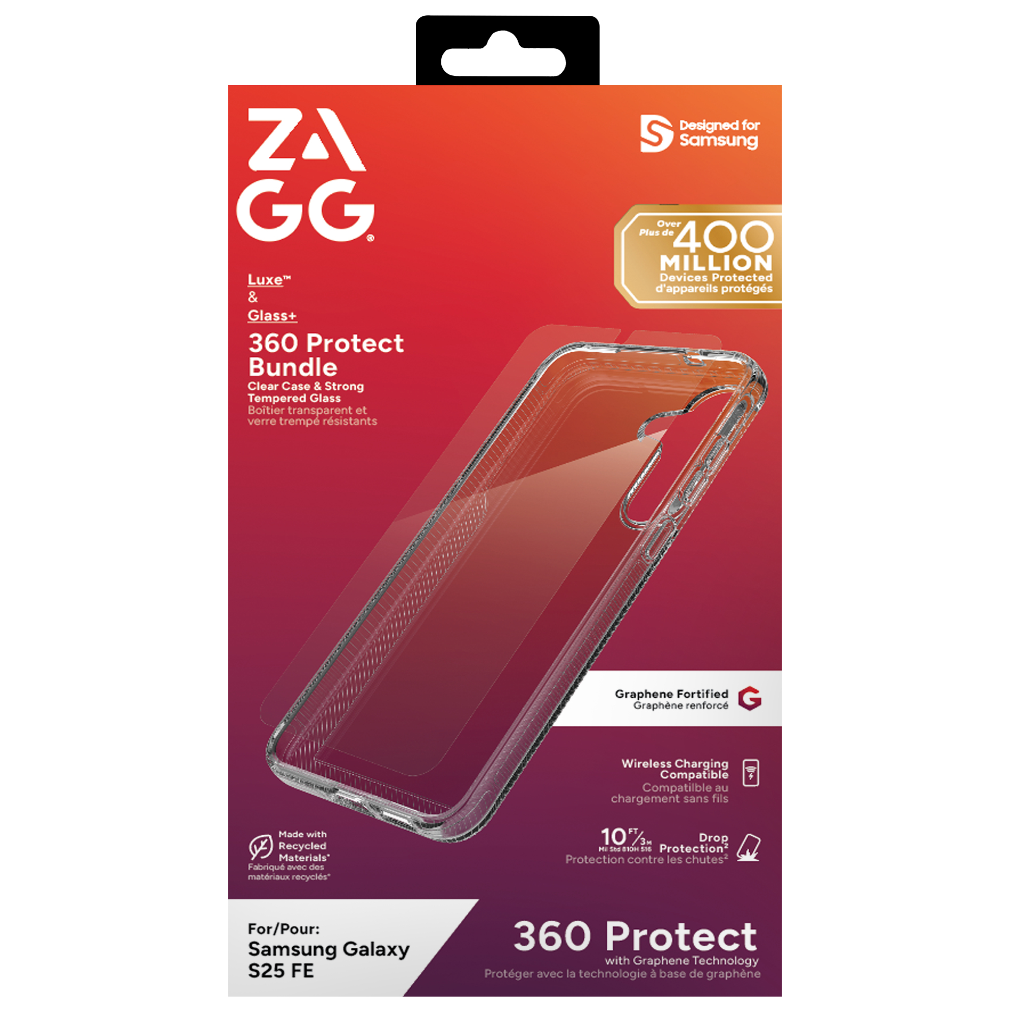 ZAGG Bdl Luxe/Glass Elite Samsung