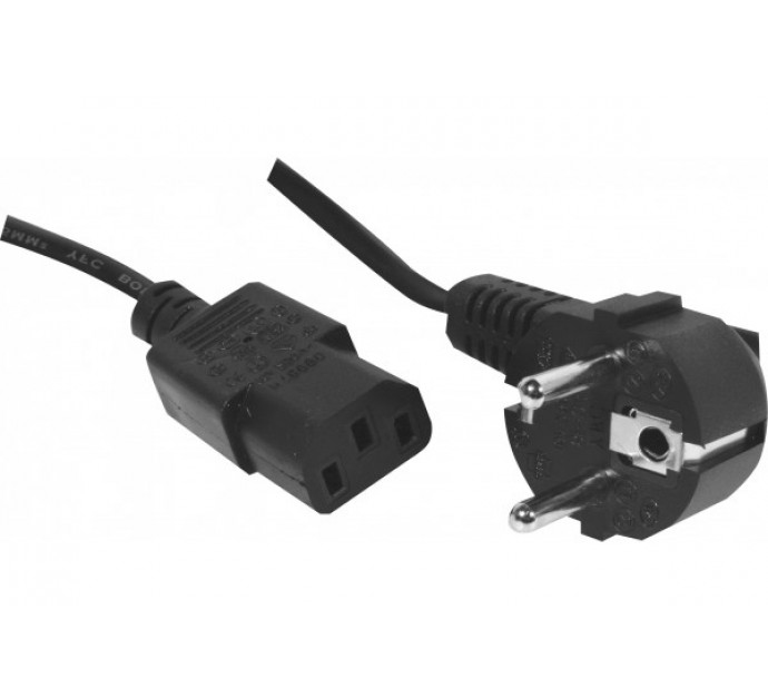 EXC | Powercord | CEE 7/7 - IEC C13 | 10m | Sort