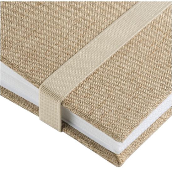 Hama Jumbo Tessuto beige 30x30 60 weiße Seiten 3847