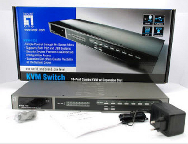 LevelOne ViewCon KVM-1631 Combo KVM Sw