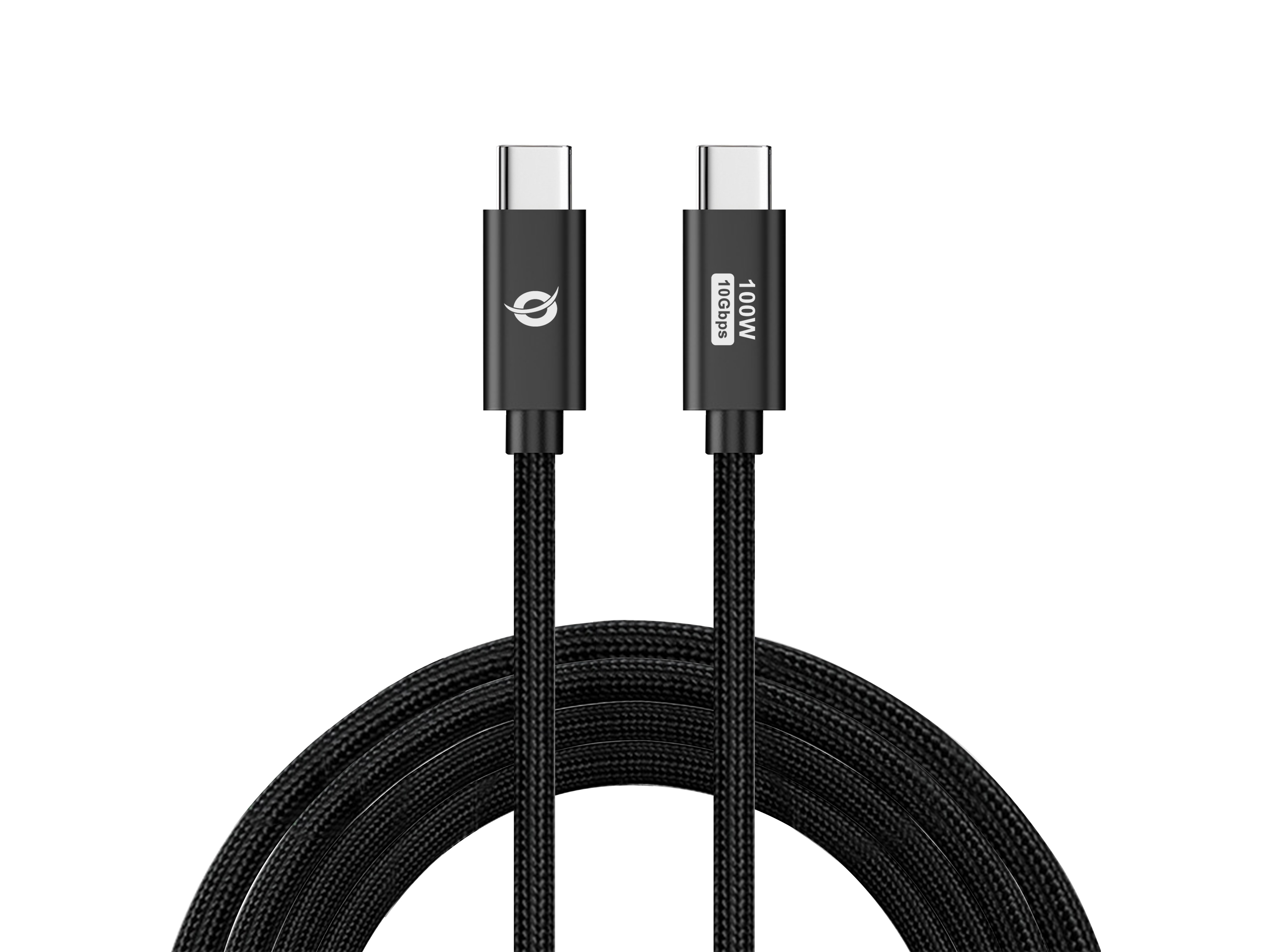 Conceptronic ETTA02B20 USB-kabel USB 3.2 Gen 2 (3.1 Gen 2) 2 m USB C Sort