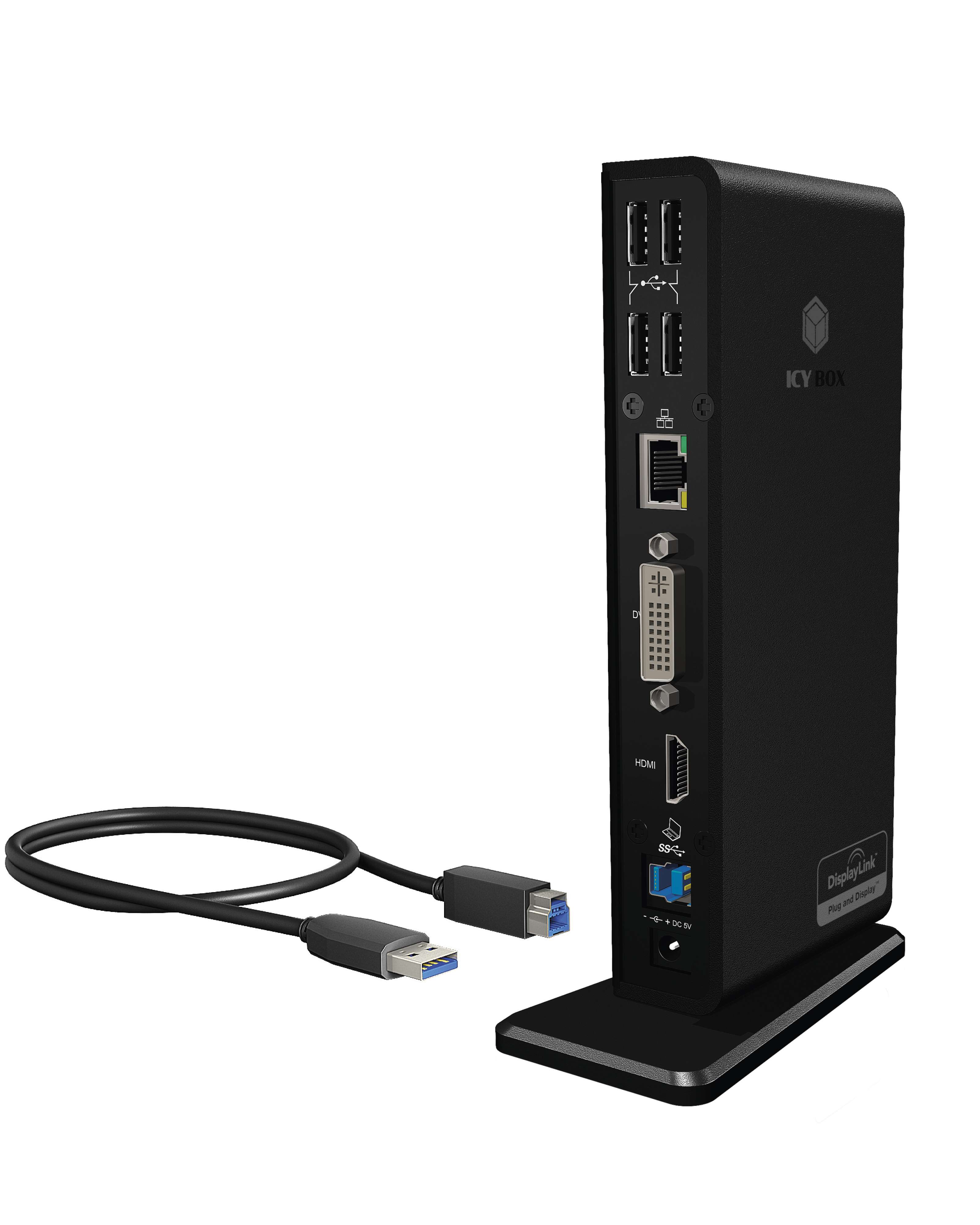 RaidSonic ICY BOX IB-DK2241AC - dockin