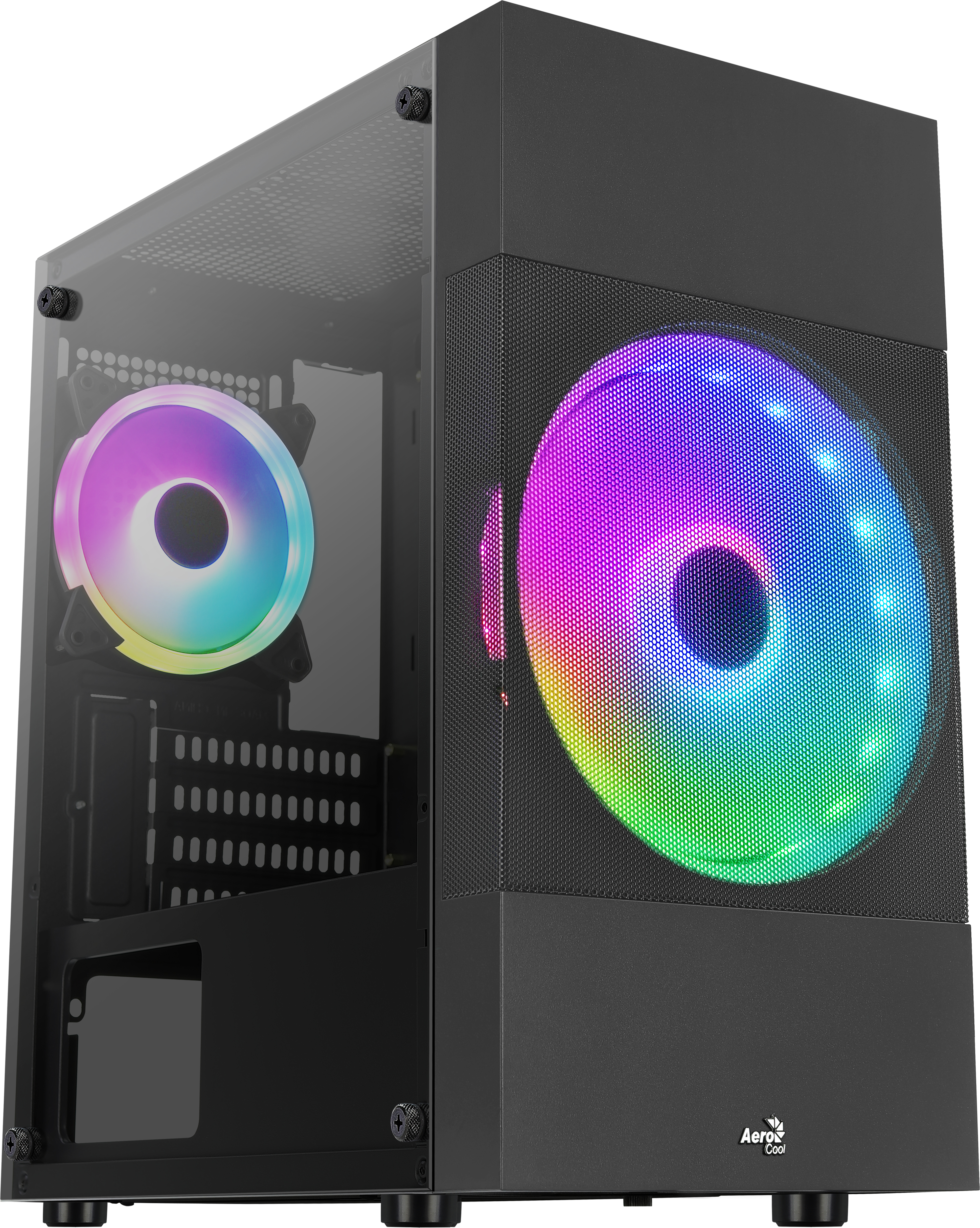 AeroCool Atomic Lite-G-BK-v1 schwarz