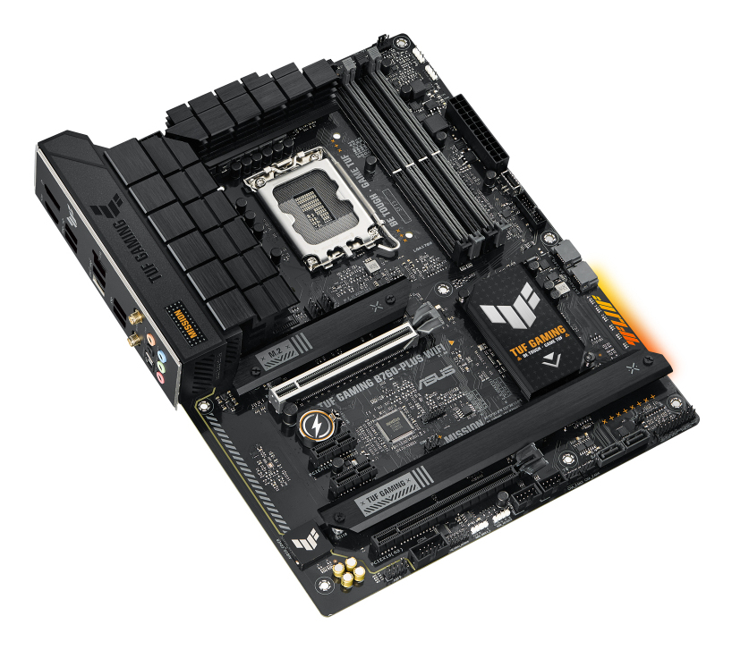 ASUS TUF GAMING B760-PLUS WIFI (ATX, B760, LGA 1700, DDR5)