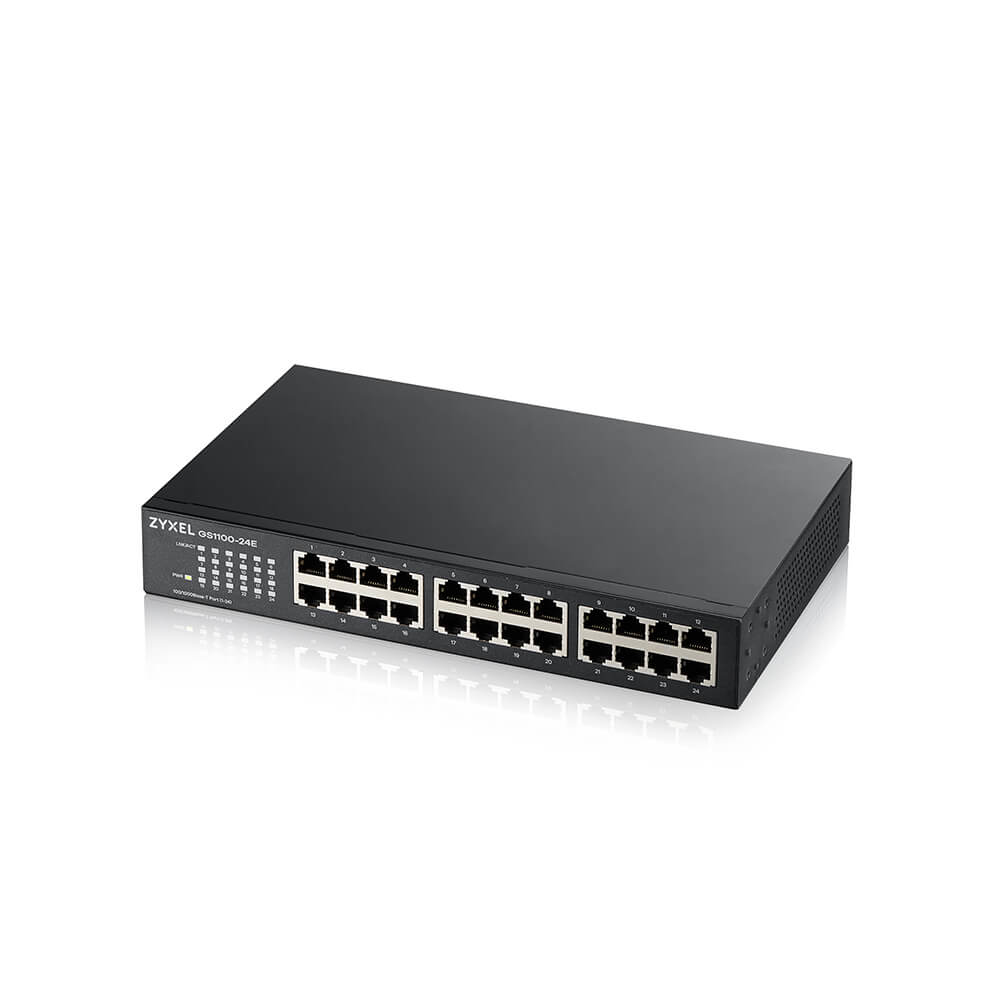 Zyxel | GS1100-24E v3 | Unmanaged Switch | 24x Port | 1Gbit/s