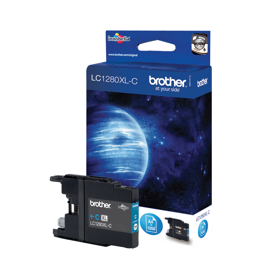 Brother LC1280XLC | 1200Pages | Cyan