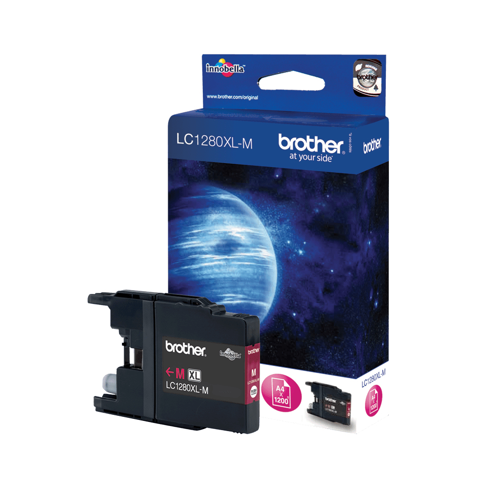 Brother LC1280XLM | 1200Pages | Magenta