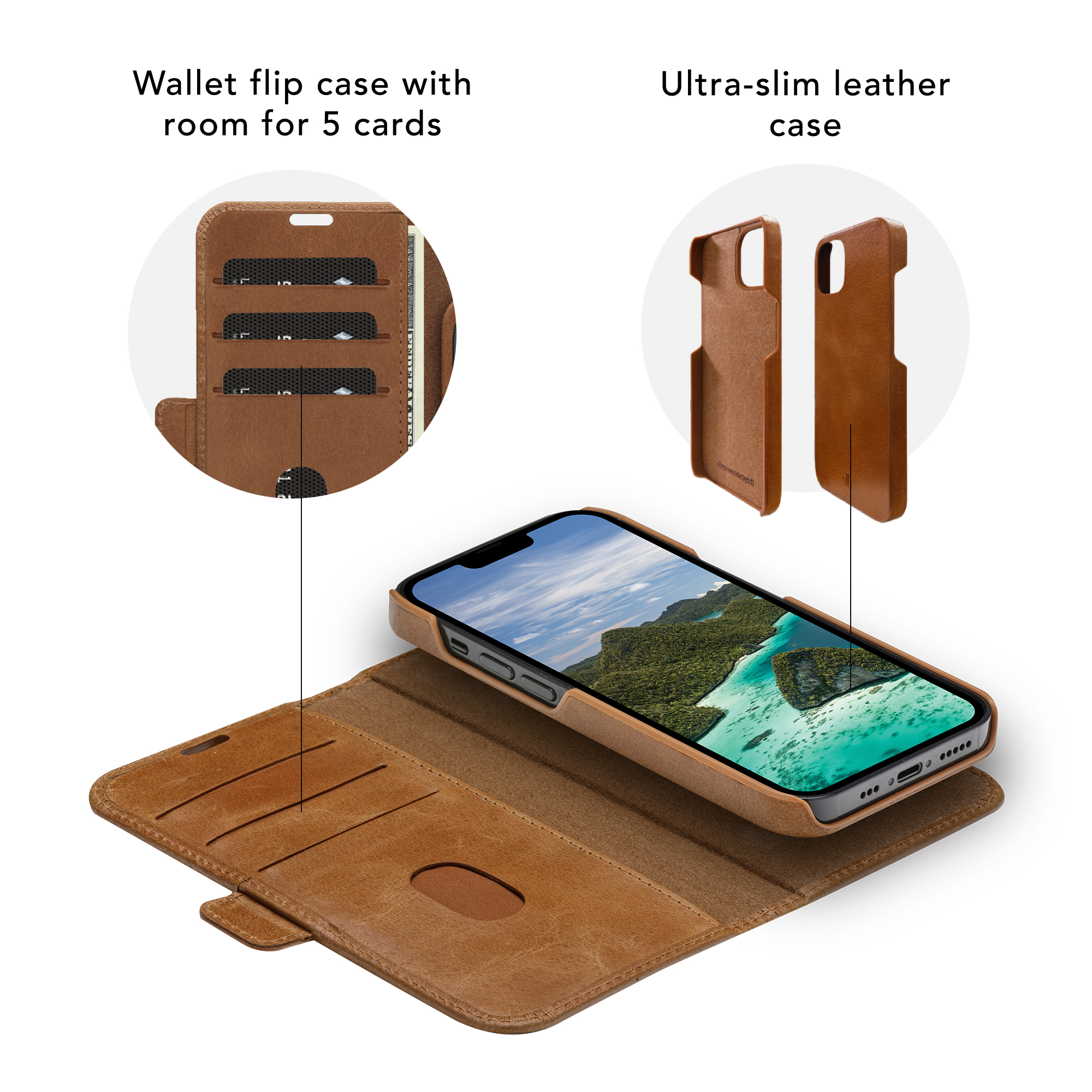 Lynge iPhone 13 Pro Max Tan