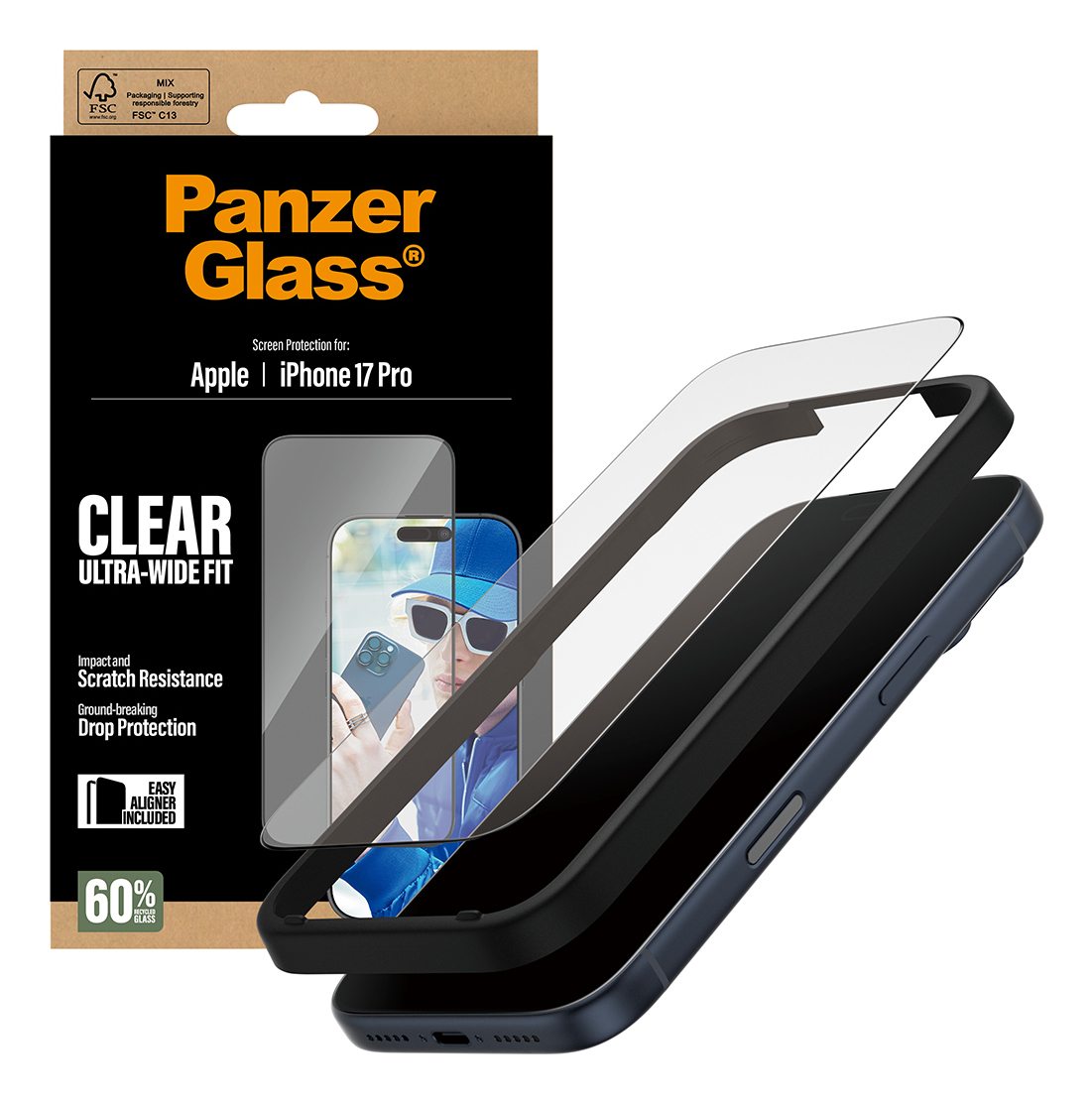 PanzerGlass iPhone 17 Pro UWF