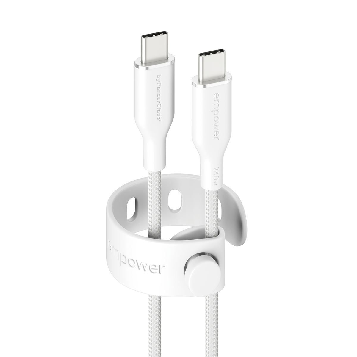 kabel 240W USB-C/USB-C 2m bily