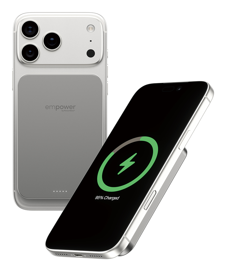 bezdratova QI2 powerbanka 5000mAh seda