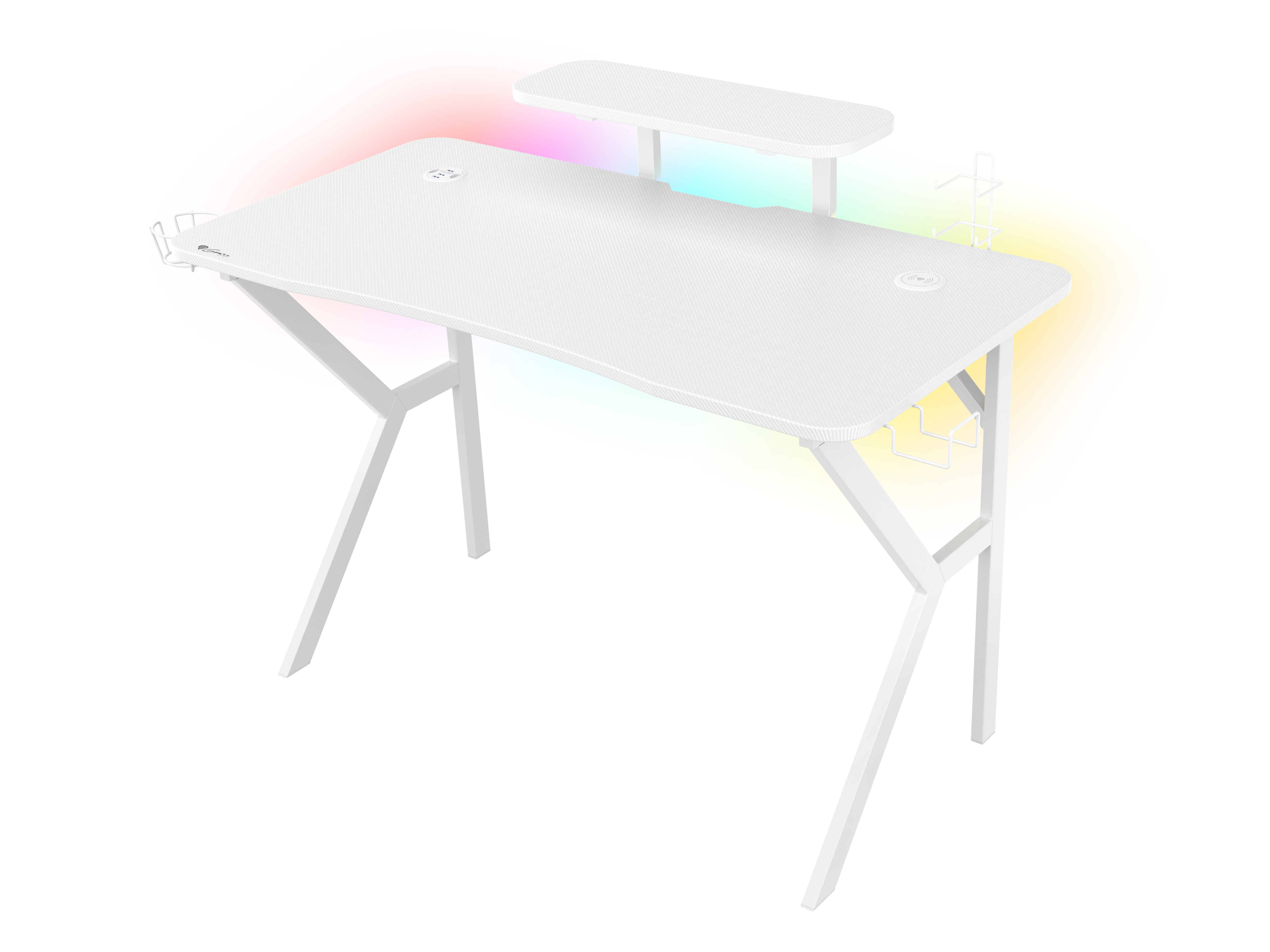 Genesis Holm 320 RGB biale