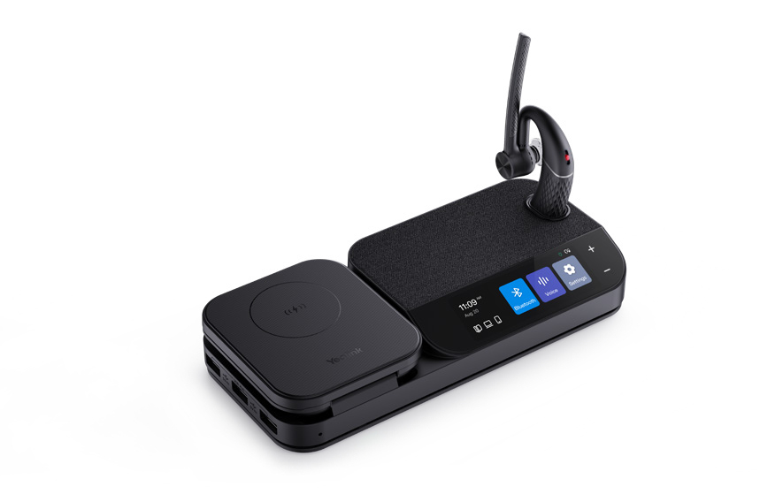 Yealink BH71 Workstation | Teams Certified Bluetooth Headset - Office work | Mono | Closed | In-ear | Trådløs | Sort