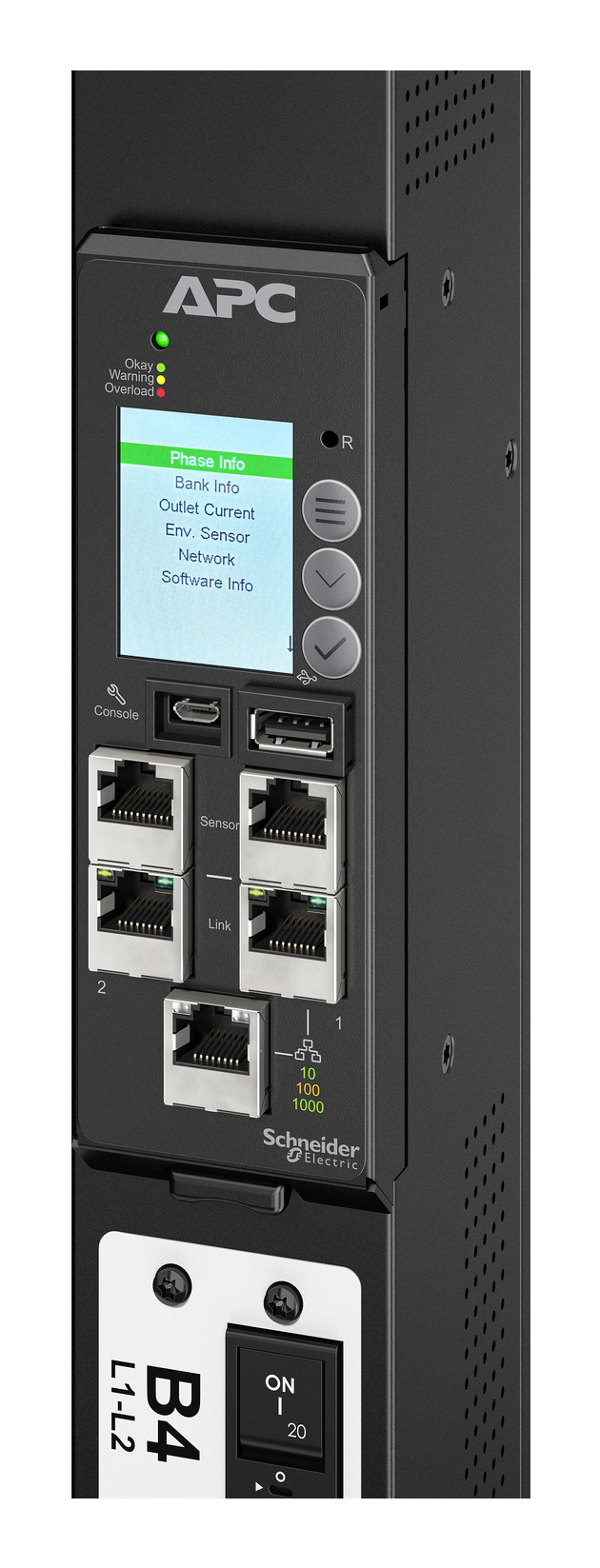 APC NetShelter RackPDU Metered11.5kW Out