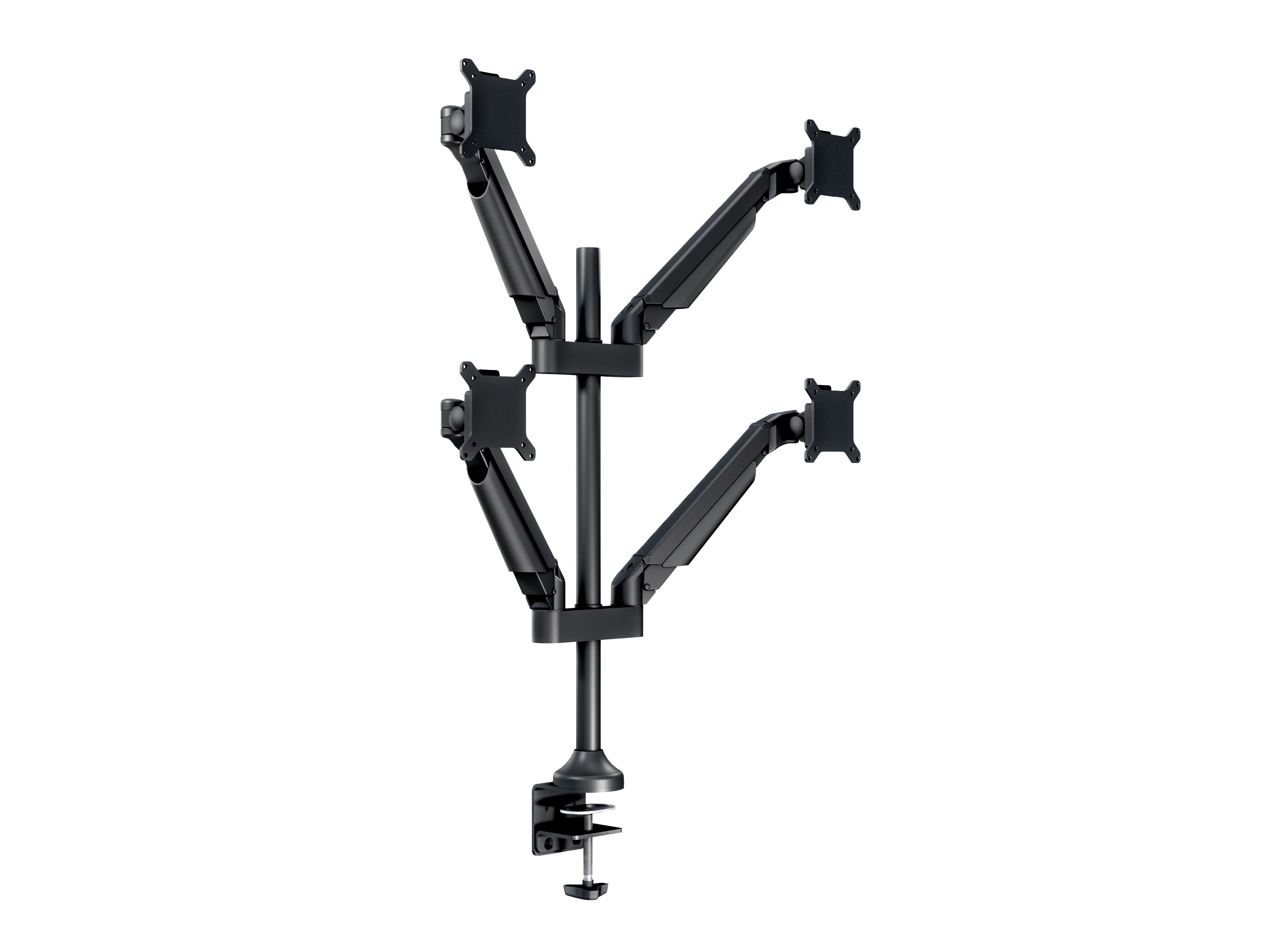 M VESA Gas Lift Arm I Quad Black
