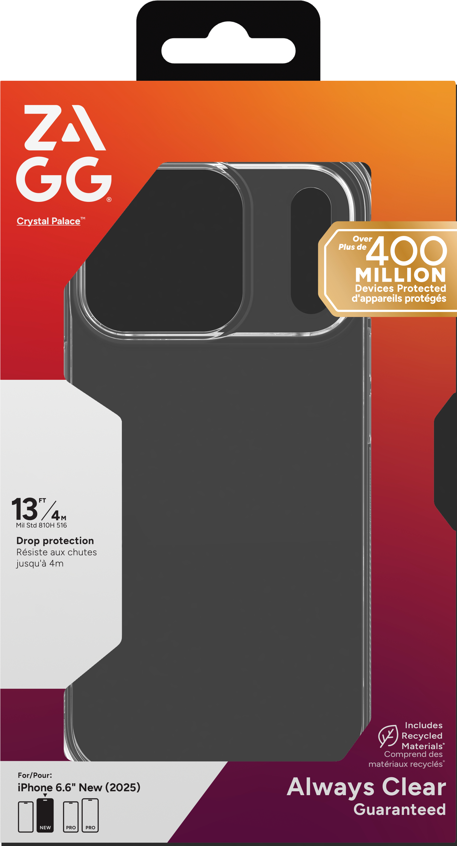 ZAGG Cases Crystal Palace iPhone 17 Pro