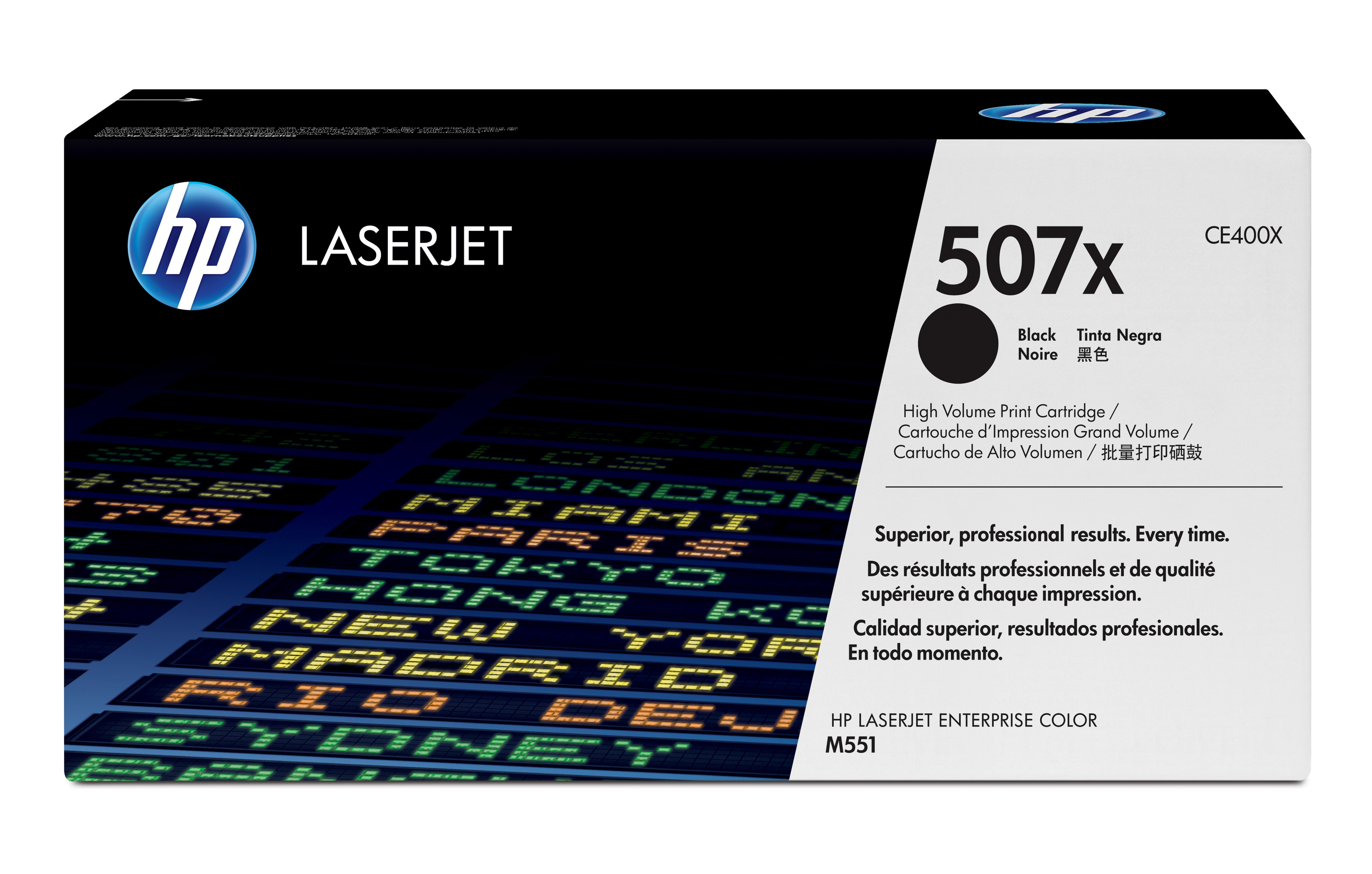 LT HP 507X Black 11,000* pages (CE400X)