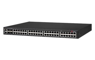 Brocade 24x 10/100/1000 Mbps ports, 2x 1/10 GbE SFP/SFP+ ports, 176 Gbps, Layer 2, PoE, 525W, Black