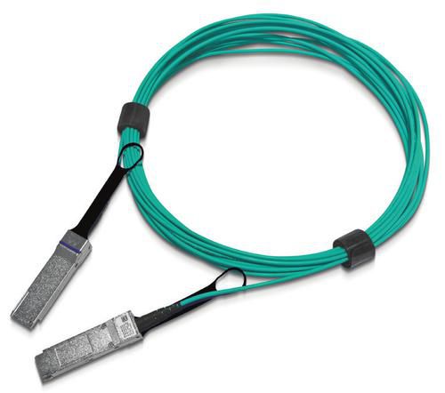 NVIDIA Active fiber cable, IB HDR, up to 200Gb/s, QSFP56, LSZH, black pulltab, 10m