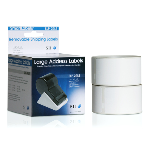 SLP-2RLE WHITE LABEL 36X89MM