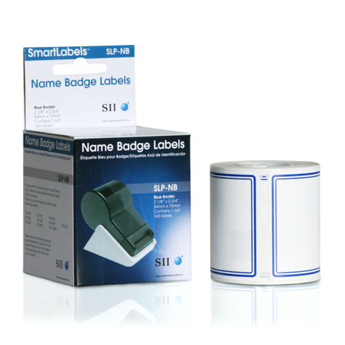SLP-NB BLUE FRAME LABEL 54X70MM