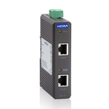 Moxa Gigabit IEEE 802.3af/at PoE+ injectors