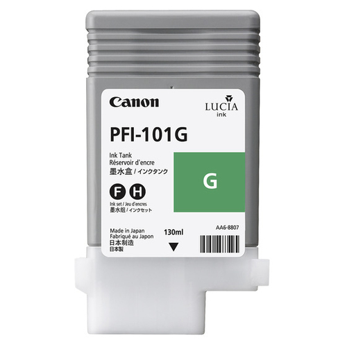 INK TANK PFI-101G GREEN F/ IPF 5000 GRAFICA - 130ML