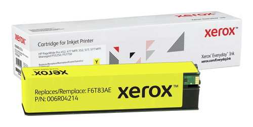 INK YELLOW CARTRIDGEHP PAGEWIDE F6T83AE HP PAGEWIDE PRO 452/ 477