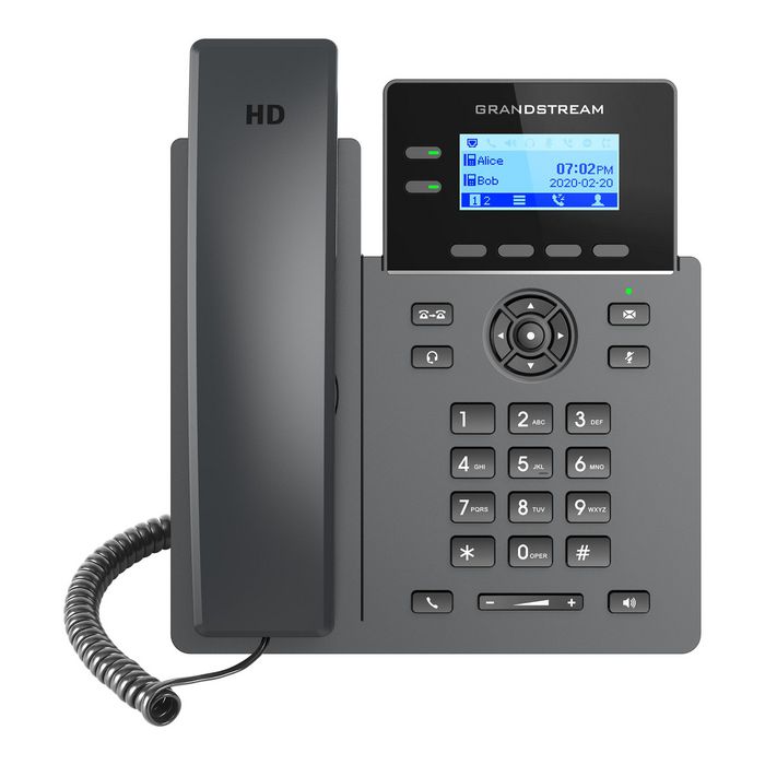 Grandstream  PoE, 10/100 Mbps, LCD display