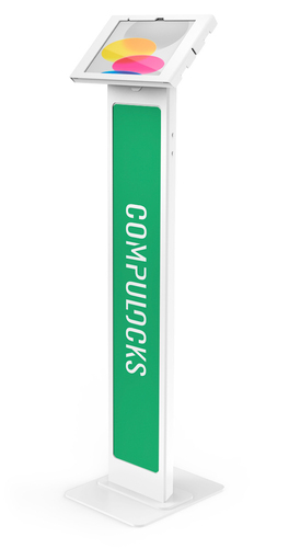 IPAD 10TH-11TH (A16) GEN SWELL ENCL. BRANDABLE FLOOR STAND WHT