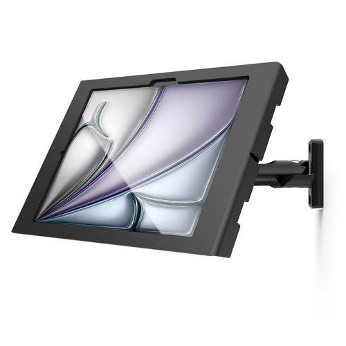 IPAD AIR M2 AND M3 13IN APEX ENCLOSURE SWING WALL MOUNT BLACK