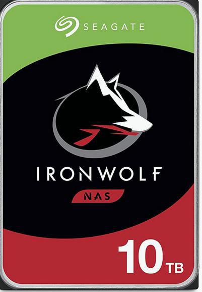 Seagate IronWolf 10 TB, SATA 6Gb/s, 256 MB