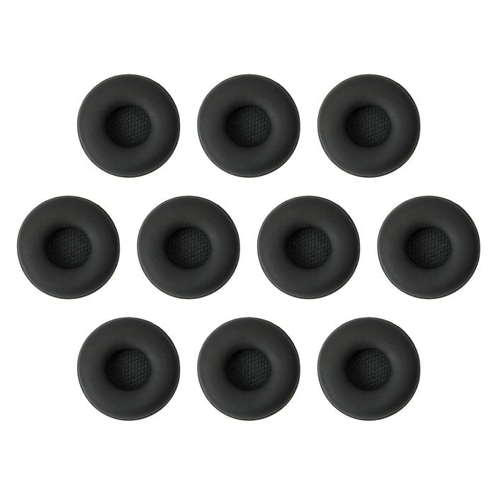 Jabra Leatherette Ear Cushion, f / BIZ 2400 II, Medium, Black, 10 Pack
