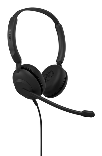 JABRA EVOLVE 10 STEREO USB-A LEATHERETTES BLK