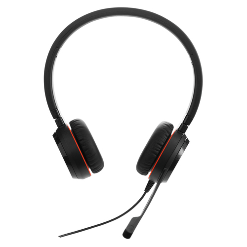 JABRA EVOLVE 20 SE STEREO UC USB C/A ADAPTER LEATHER