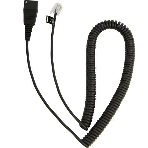 JABRA NEDRE HS SLADD SPIRAL 2 M QD/4PIN